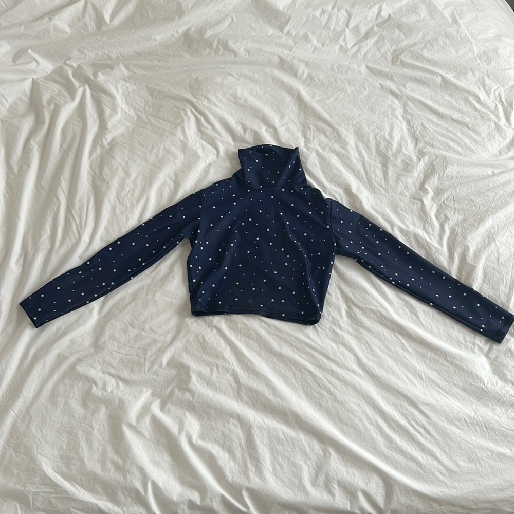 Crop turtleneck Rashguard - made in Australia, great for surfing!!
